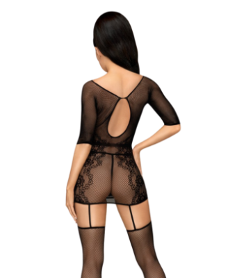 Bodystocking fantaisie noir High stakes 